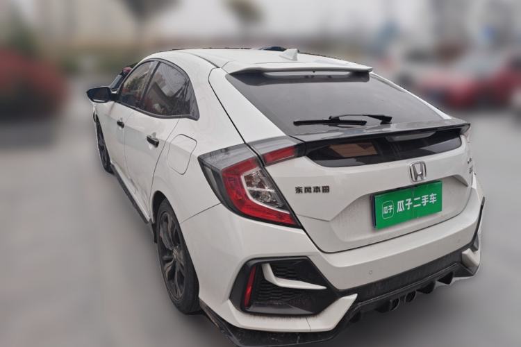 Used Honda Civic 2021 HATCHBACK 220TURBO CVT Trendy Cool Edition Rear Left 45 Deg