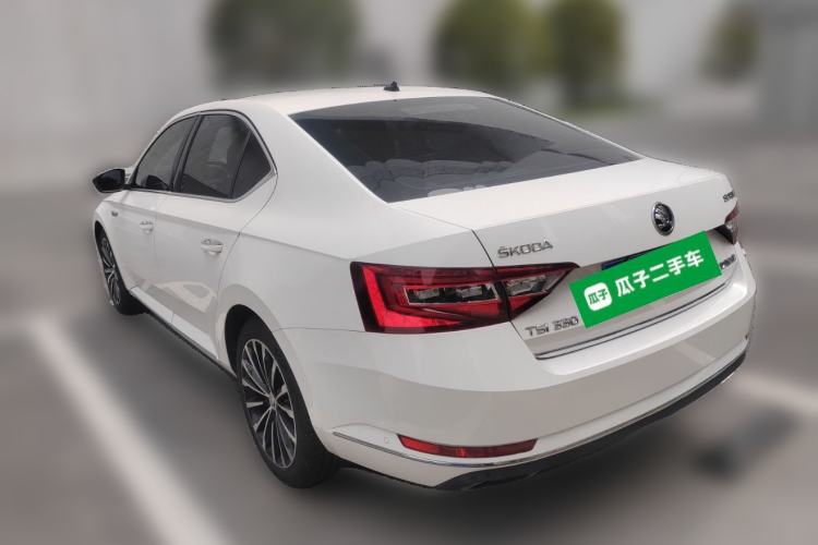 Used Skoda Superb 2018 TSI330 DSG Luxury Edition China V Standard Rear Left 45 Deg