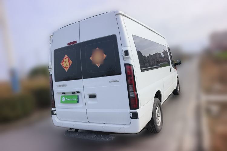 Used JMC Fushun 2023 2.0T Manual Mid-Drive Mid-Roof Commercial Multi-Purpose 7-Seater Passenger Vehicle Rear Right 45 Deg