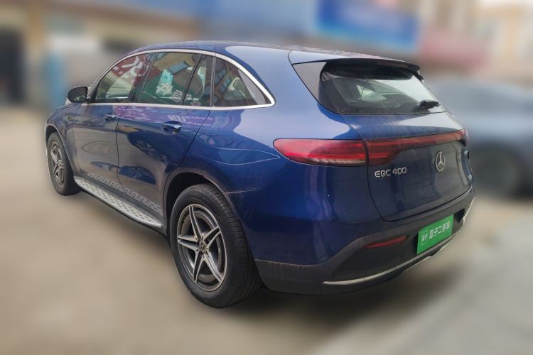 Used Mercedes-Benz EQC 2021 EQC 400 4MATIC Rear Left 45 Deg