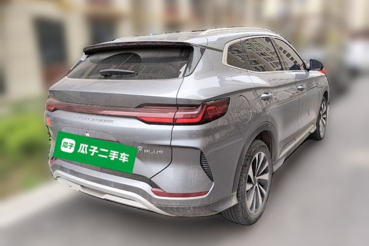 Used BYD Song PLUS New Energy 2023 Champion Edition EV 520KM Prestige Model Rear Right 45 Deg