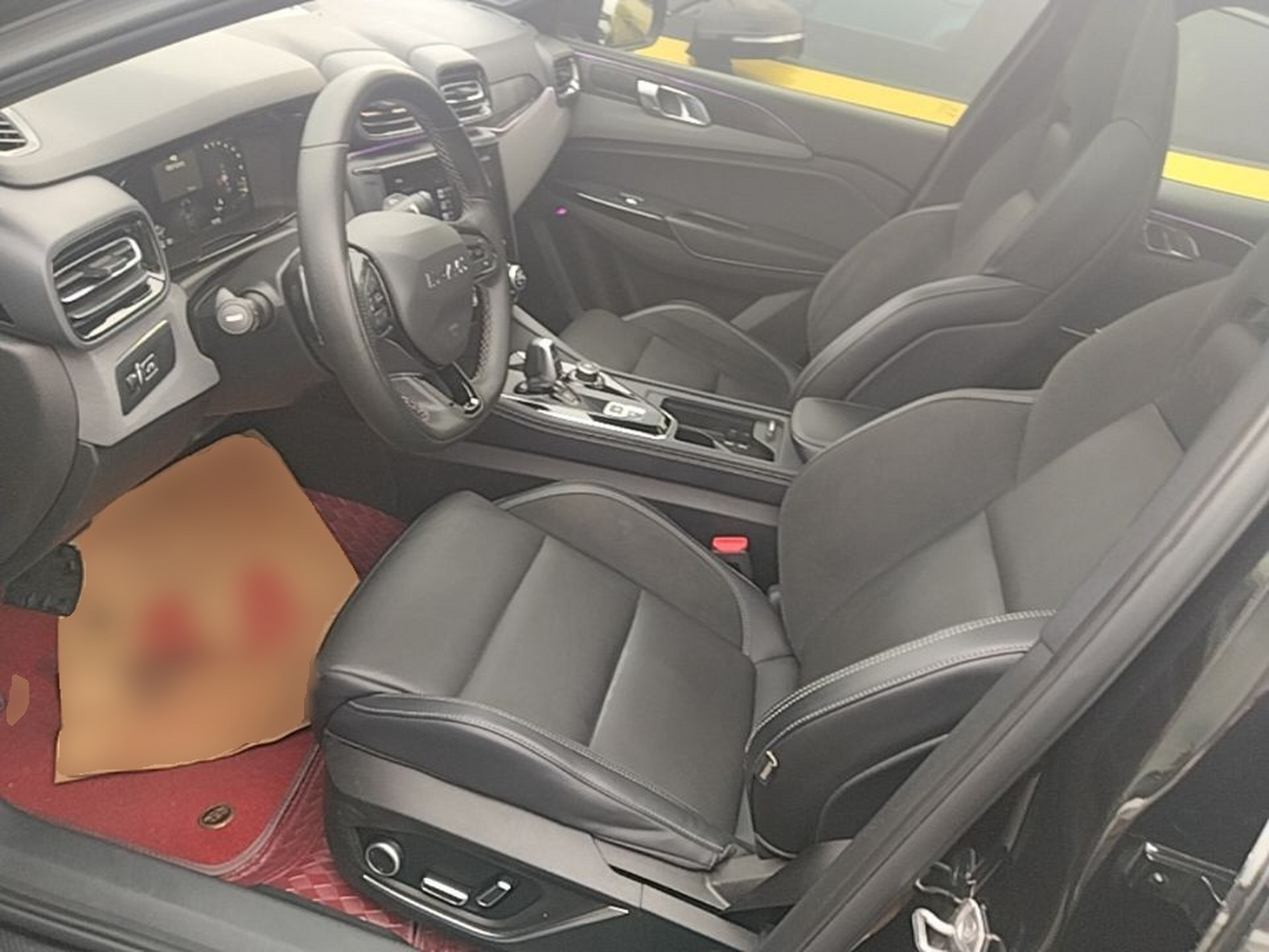 Avant de la voiture