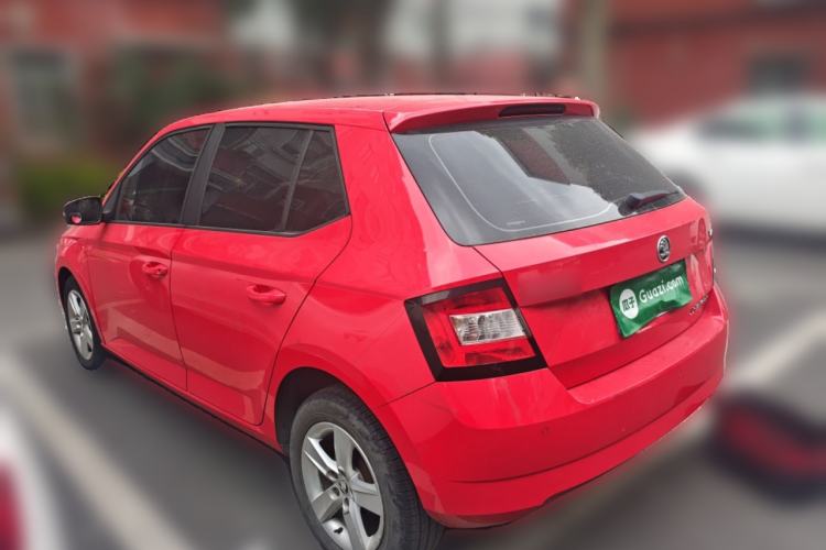 Used Skoda Fabia 2017 1.4L Automatic Car Enjoy Edition Rear Left 45 Deg