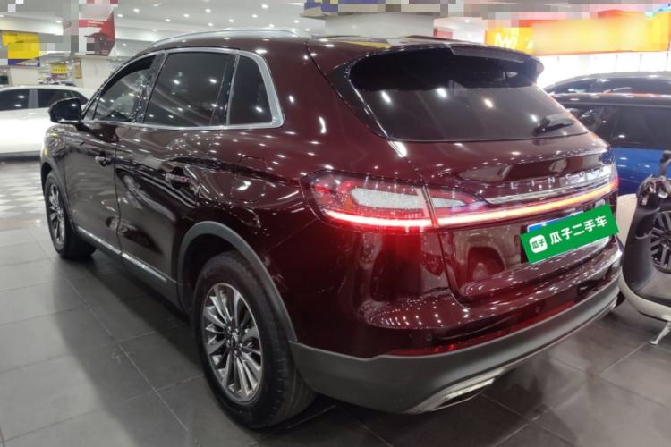 Used Lincoln Nautilus 2019 2.0T Two-Wheel Drive Luxury Edition China VI Standard Rear Left 45 Deg