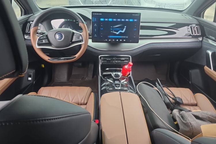 Used BYD Tang New Energy 2021 DM-i 112KM Prestige Model Center Console