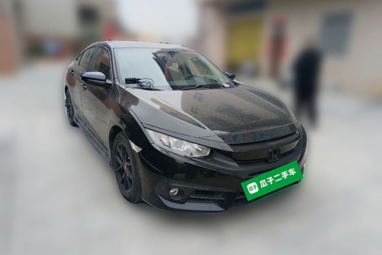 Used Honda Civic 2016 220TURBO CVT Luxury Edition Front Right 45 Deg