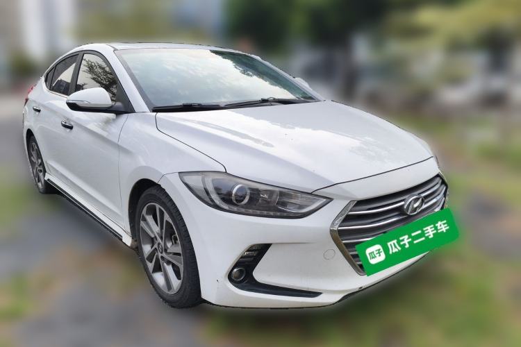 Used Hyundai Elantra (6th Generation / Lingdong) 2016 1.6L Automatic ZhiXuan – Elite Version Front Right 45 Deg
