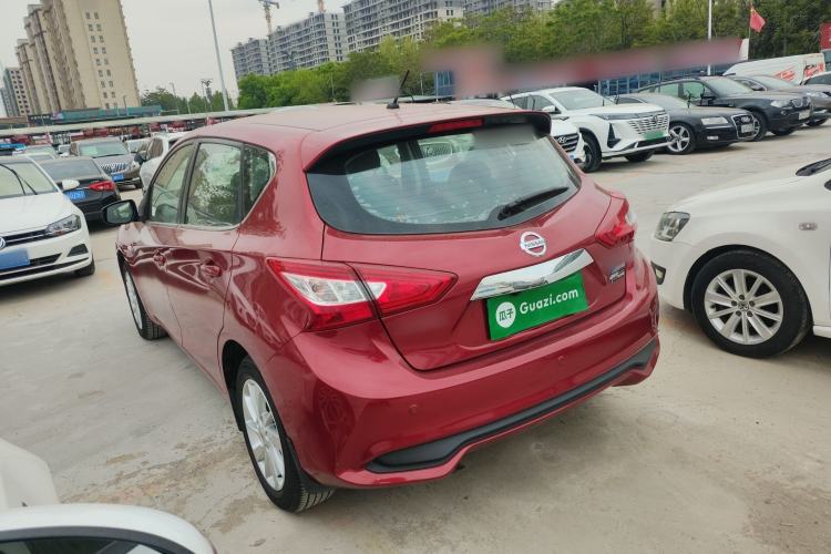 Used Nissan Tiida 2016 1.6L CVT Cool Dynamic Edition Rear Left 45 Deg