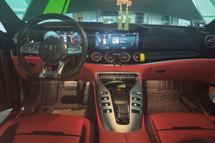 Used Mercedes-Benz AMG GT 2019 AMG GT 50 four-door sports car Center Console