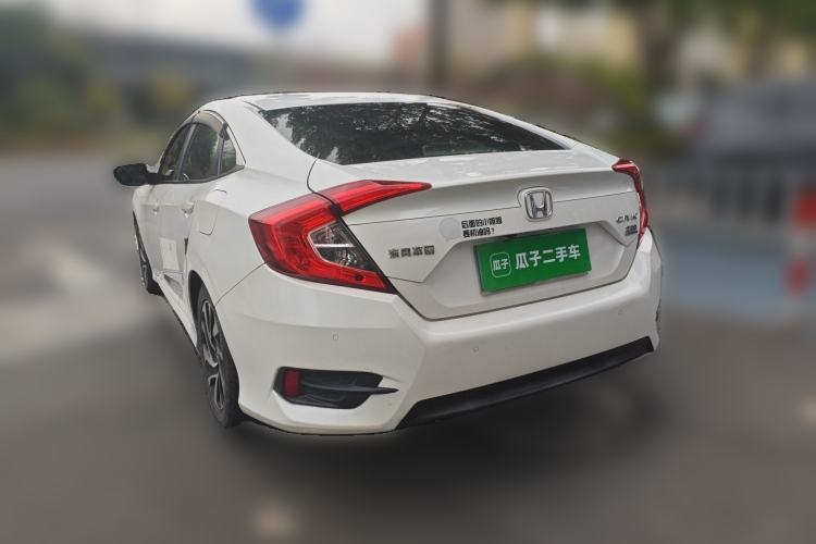 Used Honda Civic 2016 220TURBO CVT Luxury Edition Rear Left 45 Deg