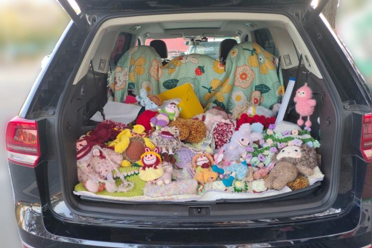 Used Volkswagen Teramont 2017 530 V6 Four-Wheel Drive Luxury Edition Trunk