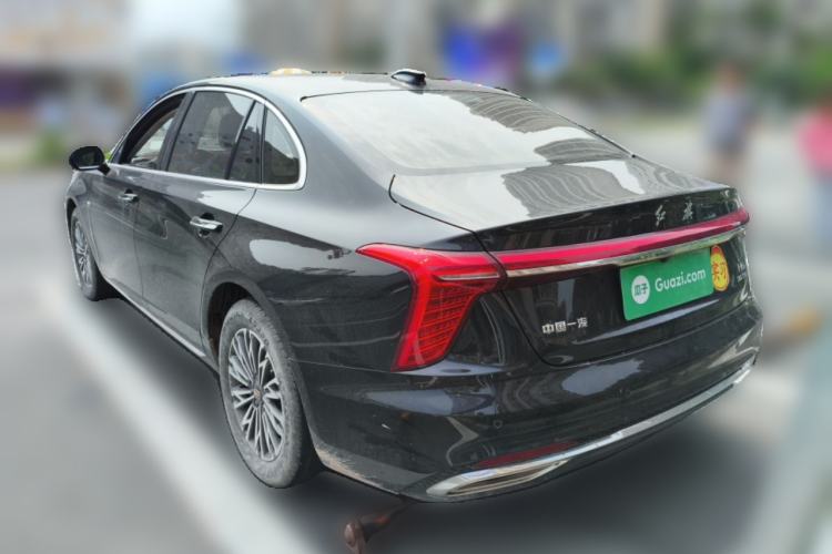 Used Hongqi H5 2025 1.5T DCT Qiyun 500 000th Unit Commemorative Edition Rear Left 45 Deg