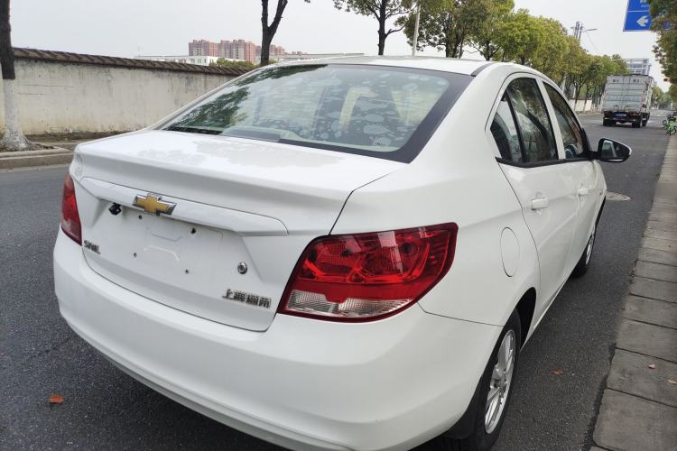 Used Chevrolet Sail 2015 Sail 3 1.3L AMT Ideal Edition Rear Right 45 Deg