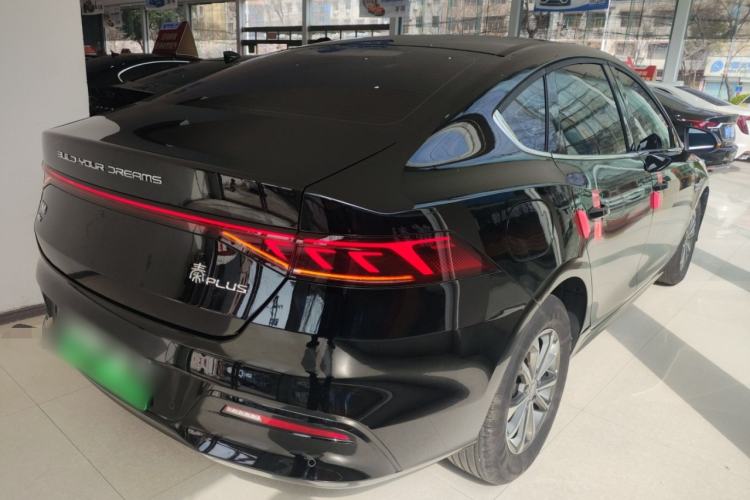 Used BYD Qin PLUS 2024 HONOR Edition DM-i 55KM Leading Model Rear Right 45 Deg