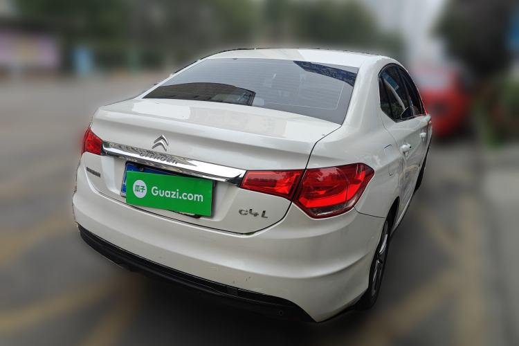 Used Citroen C4L 2013 1.8L Automatic Jingzhi Edition Rear Right 45 Deg