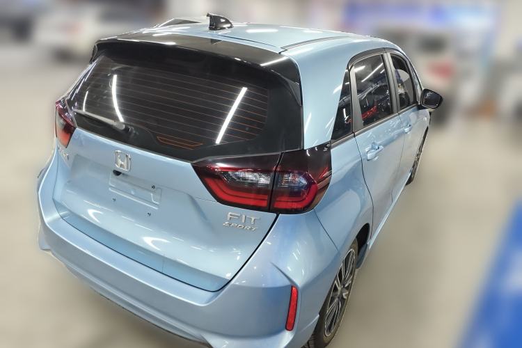 Used Honda Fit 2021 1.5L CVT Trendy Run Pro Edition Rear Right 45 Deg