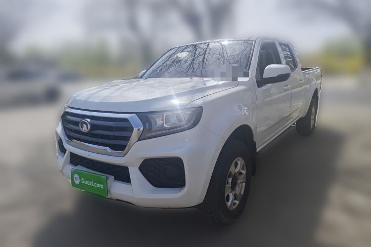 Used Great Wall Wingle 7 2019 2.0T Diesel Two-Wheel Drive Elite Version China VI Standard Big Double Cabin GW4D20M