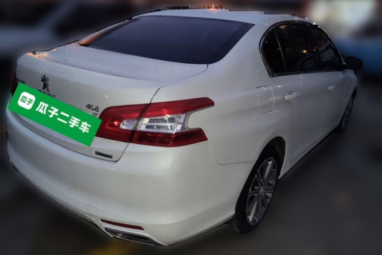 Used Peugeot 408 2018 Revised 350THP Automatic Luxury Edition Rear Right 45 Deg