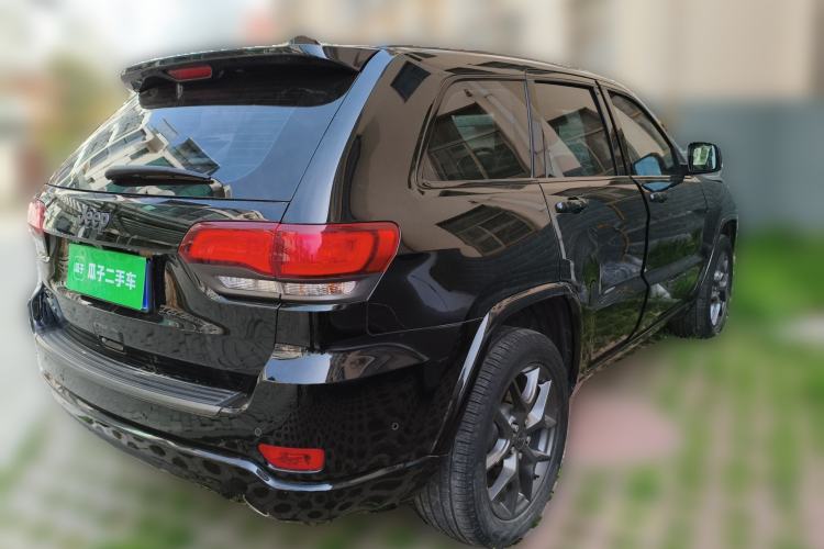 Used Jeep Grand Cherokee 2021 3.0L 80th Anniversary Edition Rear Right 45 Deg