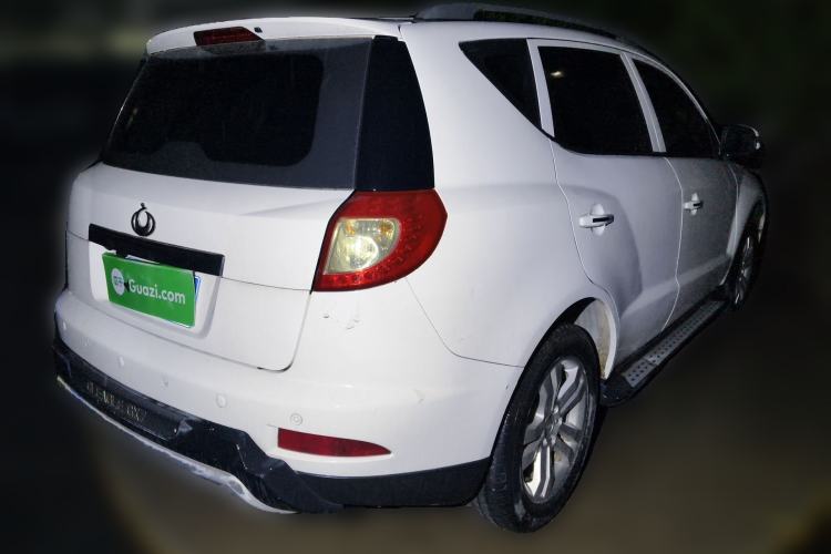 Used Geely Auto GX7 2015 Classic Edition 1.8L Manual Urban Model China IV Rear Right 45 Deg