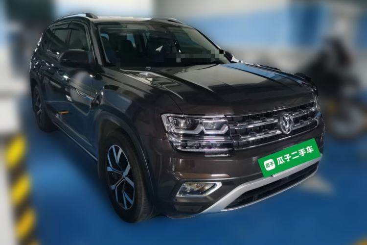 Used Volkswagen Teramont 2017 380TSI Four-Wheel Drive Luxury Edition Front Right 45 Deg