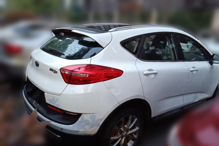 Used Geely Auto Emgrand GS 2016 Sport Edition 1.8L Automatic LingShang Model Rear Right 45 Deg