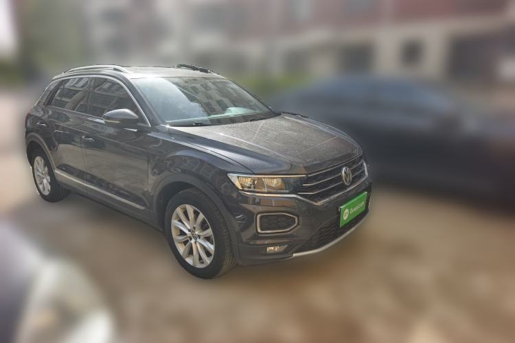 Used Volkswagen T-ROC 2018 280TSI DSG Two-Wheel Drive Advanced Version China V Emission Standard Front Right 45 Deg