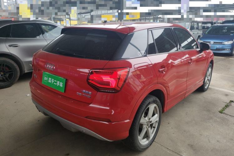 Used Audi Q2L 2021 35 TFSI Fashionable and Elegant Model Rear Right 45 Deg