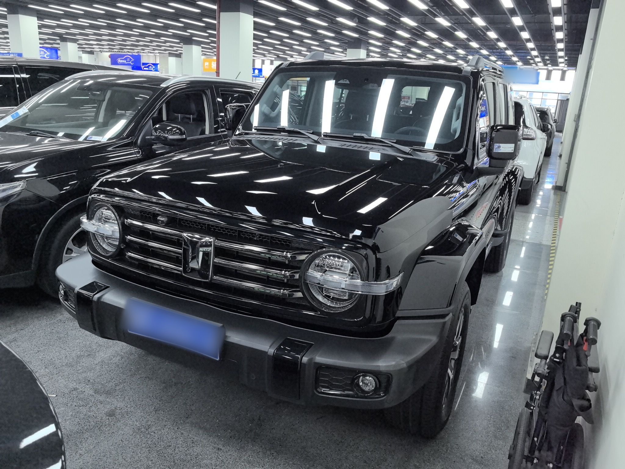 Parte inferior delantera