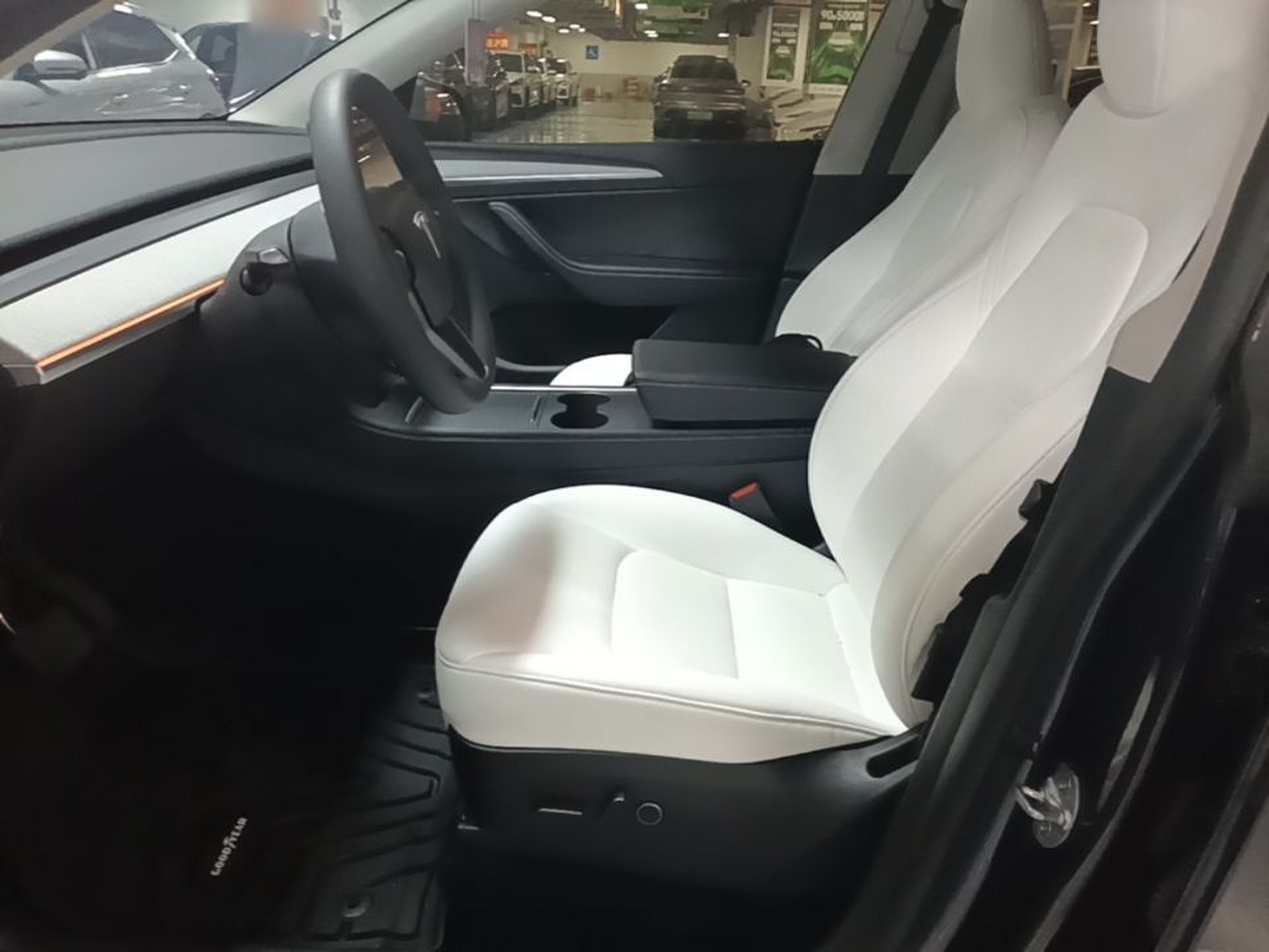 Avant de la voiture