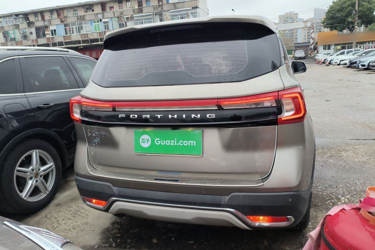 Used FORTHING T5 2020 1.6L Manual Comfort Model China VI Standard Rear