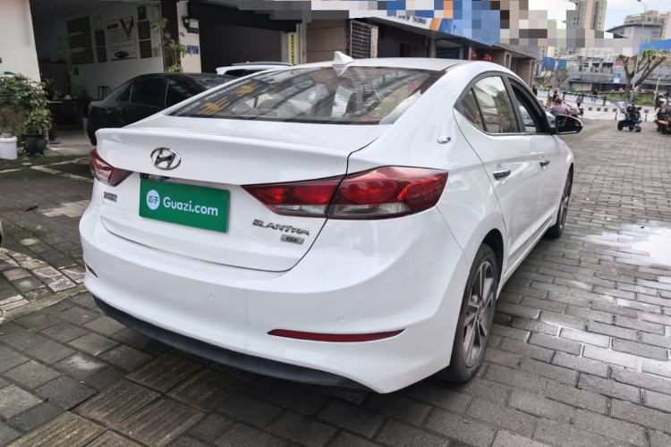 Used Hyundai Elantra (6th Generation / Lingdong) 2018 1.6L Automatic 15th Anniversary Special Edition Rear Right 45 Deg