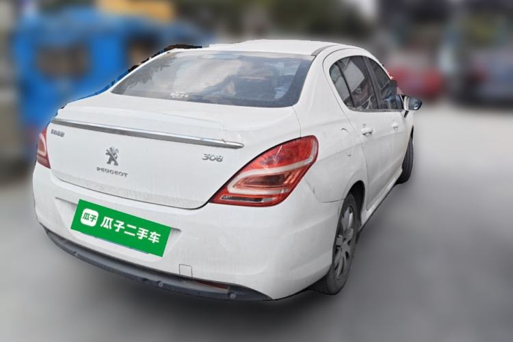 Used Peugeot 308 2013 1.6L Automatic YouShang Model Rear Right 45 Deg