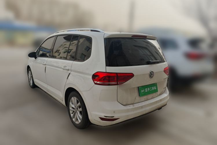 Used Volkswagen Touran 2018 Volkswagen Touran L 280TSI DSG Comfort Edition 7 Seats China VI Standard Rear Left 45 Deg