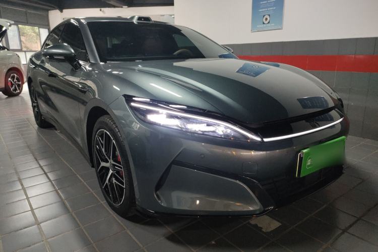 Used BYD Han L 2025 DM-p Four-Wheel-Drive LiDAR Flagship Model Front Right 45 Deg