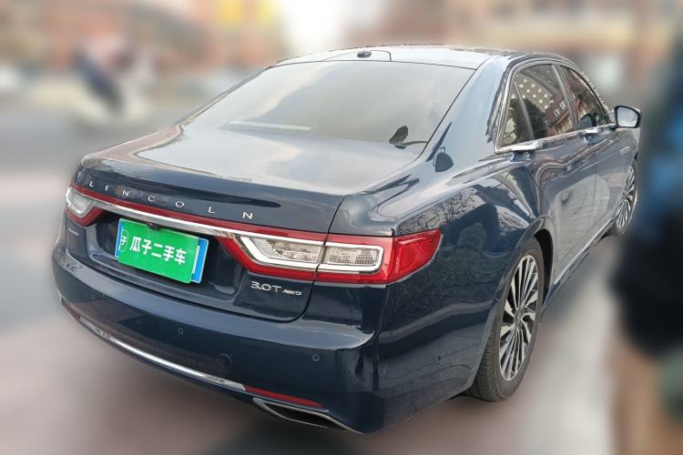 Used Lincoln Continental 2017 3.0T Four-Wheel Drive Presidential Edition Rear Right 45 Deg