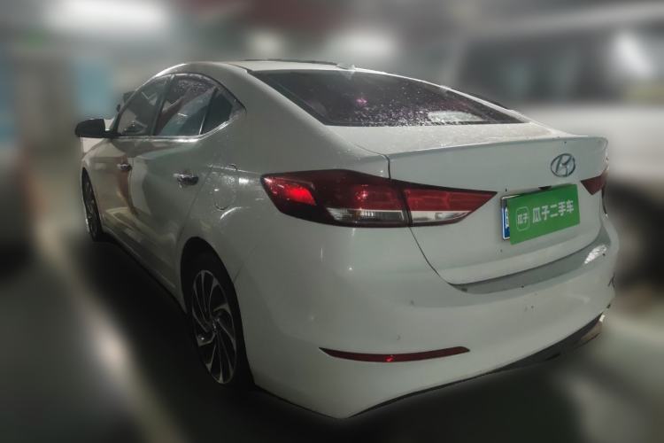 Used Hyundai Elantra (6th Generation / Lingdong) 2019 1.4T Dual-Clutch Xuan Dong · Dynamic Model Rear Left 45 Deg
