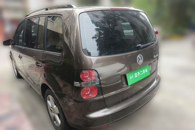 Used Volkswagen Touran 2011 1.4T Manual Zhiya Edition 5 Seats Rear Left 45 Deg