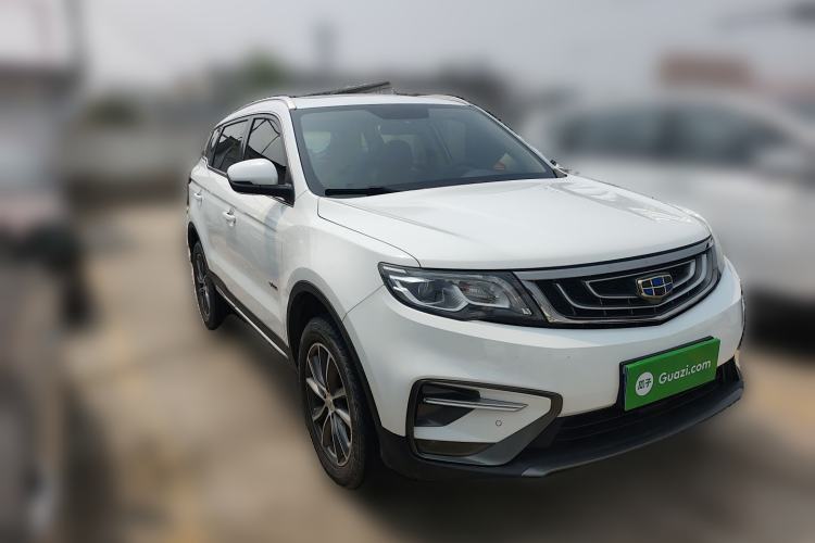 Used Geely Auto Emgrand X7 Sport 2018 1.8TD Automatic Two-Wheel Drive Smart Connect 4G Internet Edition Front Right 45 Deg