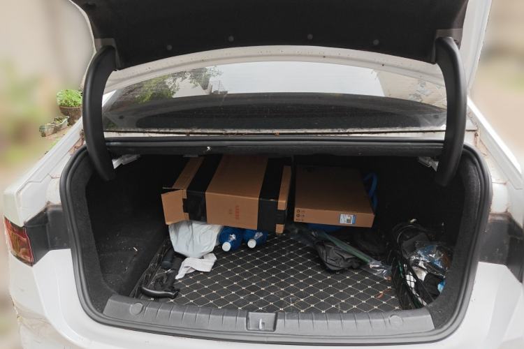 Used BYD Qin PLUS 2021 DM-i 55KM Flagship Model Trunk