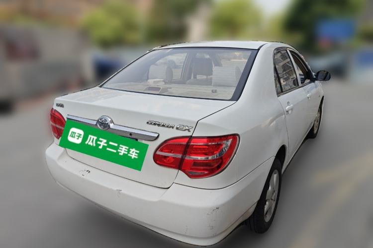 Used Toyota Corolla EX 2013 1.6L Automatic Excellence Edition Rear Right 45 Deg