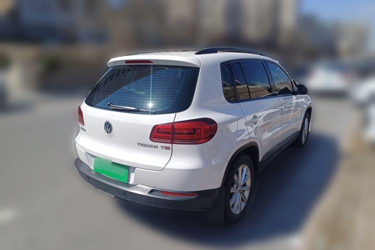 Used Volkswagen Tiguan 2015 1.8TSI Automatic Two-Wheel Drive Comfort Edition Rear Right 45 Deg