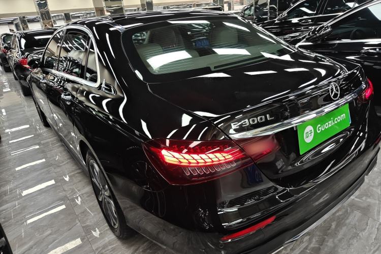 Used Mercedes-Benz E-Class 2022 E 300 L Sporty and Stylish Model Rear Left 45 Deg