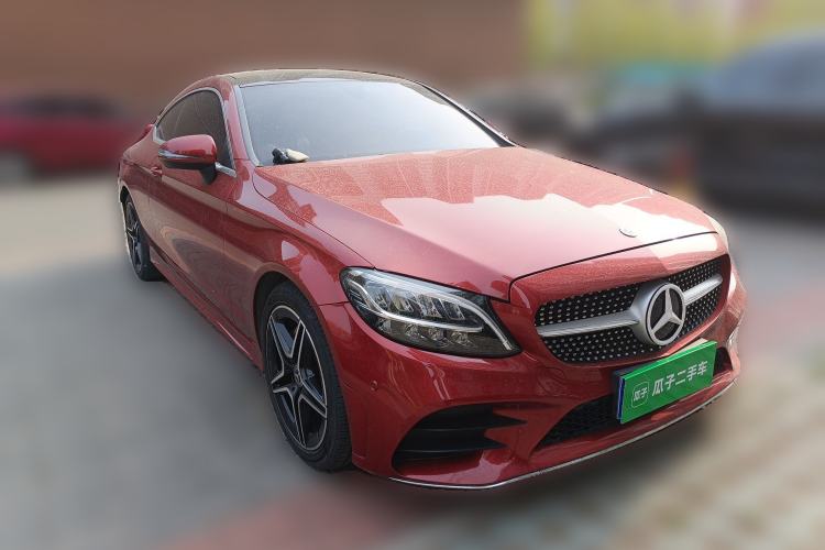 Used Mercedes-Benz C-Class 2019 C 260 Coupe Front Right 45 Deg