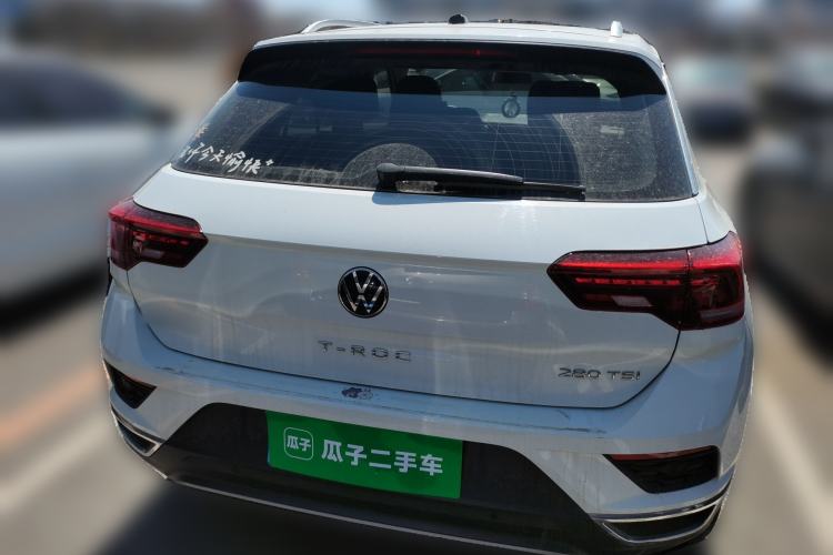 Used Volkswagen T-ROC 2021 280TSI DSG Two-Wheel Drive Comfort Connect Edition Rear