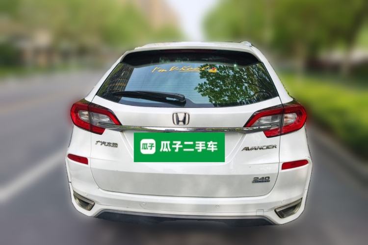 Used Honda Avancier 2019 240TURBO Two-Wheel Drive Luxury Edition Rear