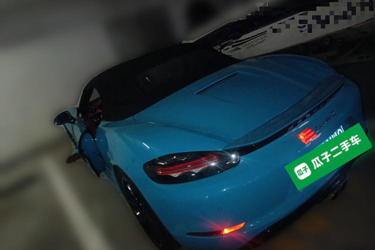 Used Porsche 718 2016 Boxster 2.0T Rear Left 45 Deg