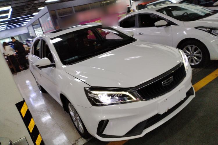 Used Geely Auto Emgrand 2021 UP 1.5L CVT Advanced Edition Front Right 45 Deg