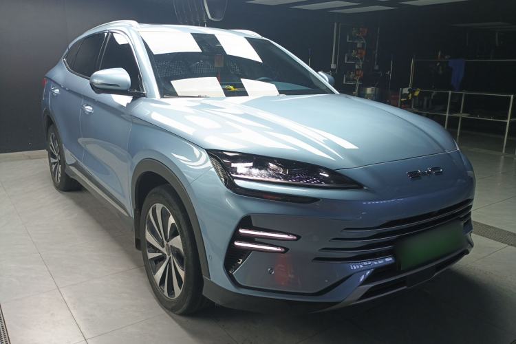 Used BYD Song PLUS New Energy 2023 Champion Edition DM-i 110KM Flagship PLUS Front Right 45 Deg