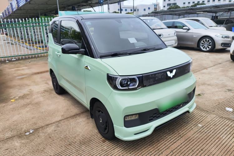 Used Wuling Hongguang MINIEV 2021 Macaron Premium Model – Lithium Iron Phosphate Front Right 45 Deg